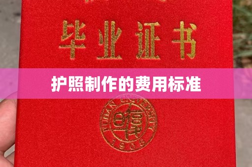 吉隆护照制作的费用标准