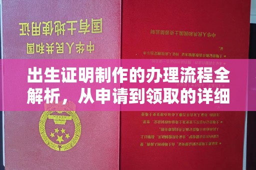 吉隆出生证明制作的办理流程全解析，从申请到领取的详细指南