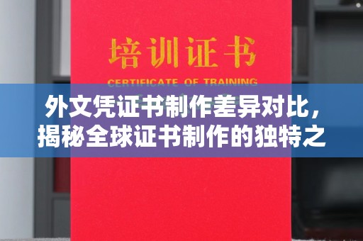 吉隆外文凭证书制作差异对比，揭秘全球证书制作的独特之处
